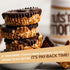 (15oz Nuts N More Toffee Crunch Peanut Butter Spread - High Protein, Low Carb, Low Sugar, Gluten Free, Non-GMO