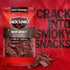 9g 100% Jack Link's Beef Jerky, Peppered, Half Pounder Large Jerky Bag - Flavorful Meat Snack, Ready to Eat Protein