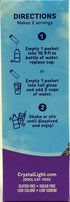 10 (Pack 12) Crystal Light Crystal Light On The Go Energy Grape, CT