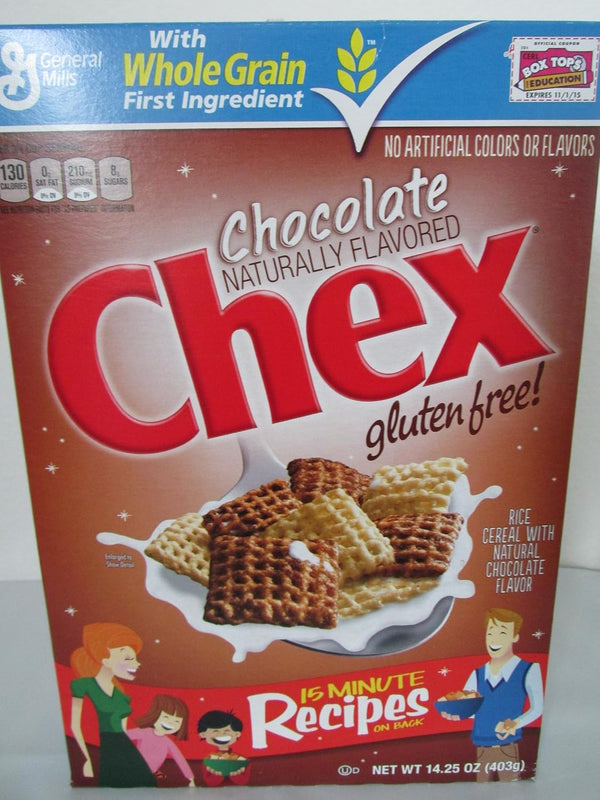 Chex Mix General Mills Chocolate Chex Gluten Free Rice Cereal
