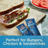 Kraft Packet (0.44 oz Packets, Pack 200) Mayo Light Mayonnaise Single Serve