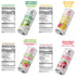 ELEPHANT WORLD 100% 12 Pack, 320 ML Natural Juices | Assorted Superfruits | Soursop-Mango-Guava-Lychee | NO Sugar added
