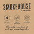 Smokehouse Gift Set by Thoughtfully, Vegan and Vegetarian Barbecue Rubs, Set of 4 Flavors: Cajun, Caribbean, Memphis,