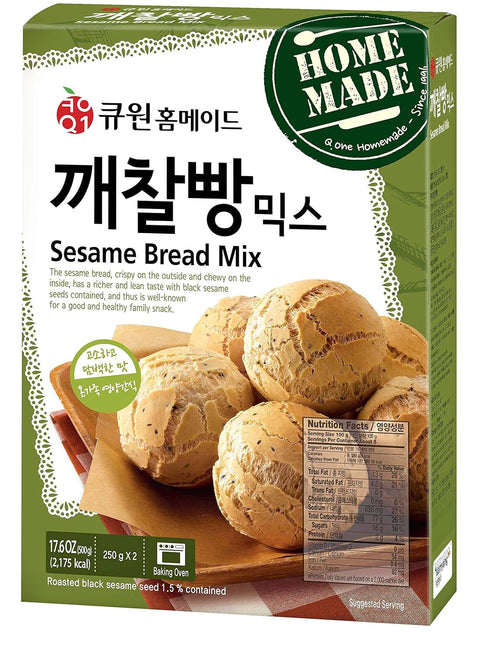 Q.one Sesame Bread Mix 2 Pack,