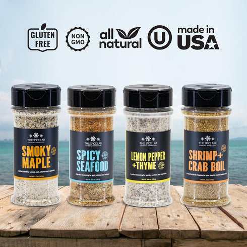Set Seafood Seasoning Gift - Elevate Your Culinary Journey with Our Fish Seasoning - Explore the Spectacular Crab