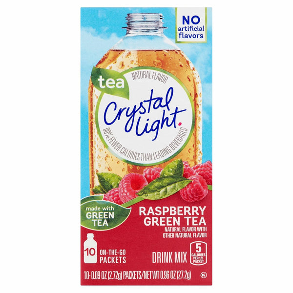 Crystal Light On-The-Go Drink Mix, Natural Flavor Powdered Beverage Mix, Made with