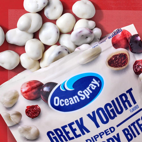 5 Oz (Pack 12) Ocean Spray Greek Yogurt Covered Craisins, Greek Yogurt Flavored, Covered Cranberries, Dried Fruit