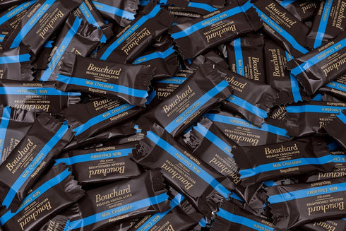 35.3 OZ (2.2 LB/1KG) Bouchard Belgian Milk Chocolate Napolitains