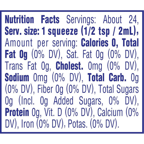 1.62 oz Crystal Light Sugar Free Mango Passion Fruit Liquid Drink Mix, Caffeine Free, fl Bottle