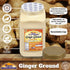 80oz (5lbs) 2.27kg Rani Ginger (Adarak) Powder Ground, Spice Bulk PET Jar ~ All Natural | Vegan | Gluten Friendly |