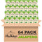 Miss Vickie's Kettle Cooked Potato Chips, Jalapeno, 1.375 Ounce (Pack of 64)