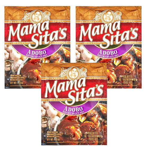 Mama Sita's Adobo Savory Sauce Mix, 1.76 oz (Pack of 3)