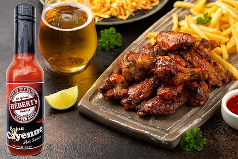 Hebert's Packaged HBERT's Cajun Cayenne Hot Sauce Unleash the flavor everyones raving about! Enjoy the perfect balance