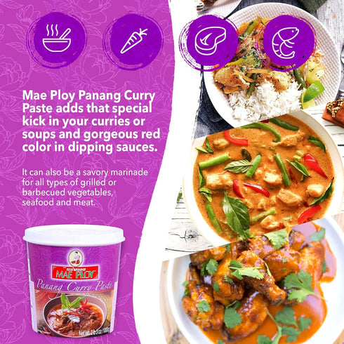 (1kg Thai Panang curry paste by Mae Ploy)