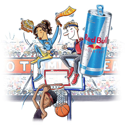 8.4 Oz, 4 Red Bull Sugar Free Energy Drink, Fl Cans