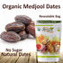 2 2 Lbs Anna and Sarah Organic Medjool Dates, Pound Bag, No Sugar Added Natural Dates in Resealable Bag