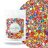 Sprinkle Pop 2oz Rainbow Road Sprinkle Mix | Blend of Rainbow Sprinkles for Decorating Birthday Cakes, Cookies, Cupcakes