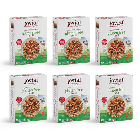 Jovial Whole Grain Brown Rice Fusilli Pasta - Pasta Fusilli, Fusilli Pasta,