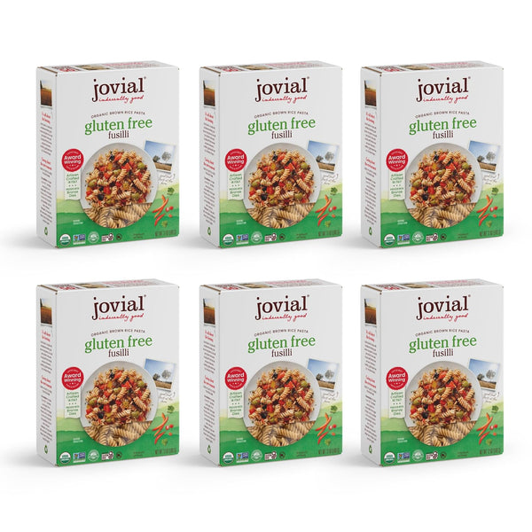 Jovial Whole Grain Brown Rice Fusilli Pasta - Pasta Fusilli, Fusilli Pasta,