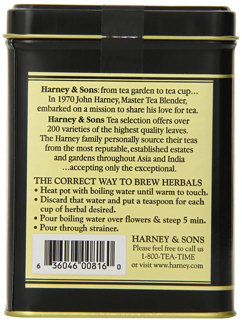 8 Oz Harney & Sons Raspberry Herbal | Loose Leaf Tea
