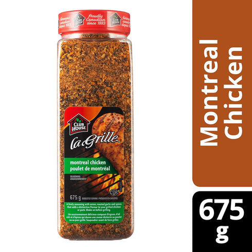 Club House La Grille Montreal Chicken Seasoning, 675 Gram
