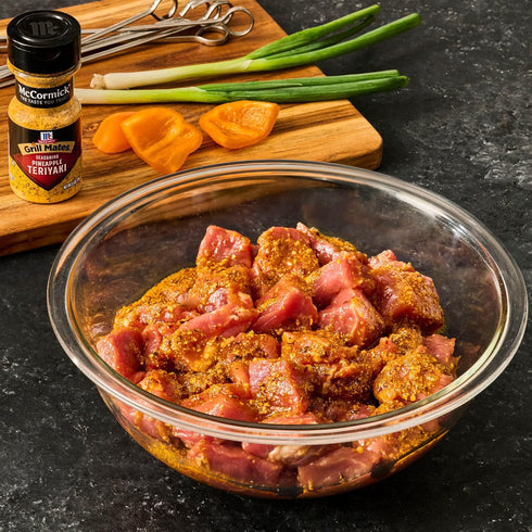 3.5 oz (Pack 6) McCormick Grill Mates Seasoning, Pineapple Teriyaki, Grilling Seasoning for Adding Savory-Sweet
