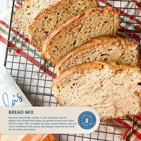 4lb (Pack 1) Pamela's Gluten Free Bread and Flour Blend