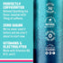 Vitamins,16 oz Sparkling Ice Caffeine, Blue Raspberry Sparkling Water with Caffeine, Zero Sugar, with Antioxidants