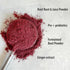 Organic Traditions Beet Latte, Instant Dairy Free Superfood Latte with Fermented Beetroot, 150g/5.3oz Bag