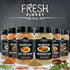 6.63oz (188g) Fresh Finest Greek Potato Seasoning - - Mediterranean, Authentic, Kosher, All-Natural, Non-GMO