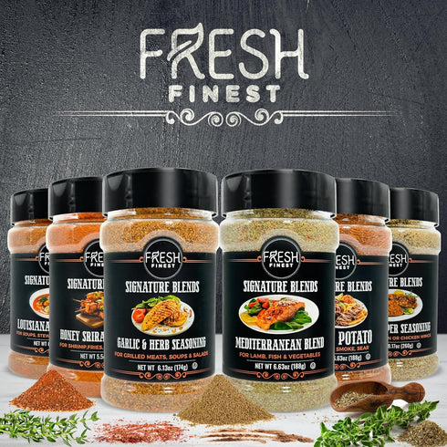4.30oz (122g) Fresh Finest Chili Mix - - Fiery, Authentic, Kosher, All-Natural, Non-GMO, Gluten-Free