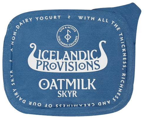 5 Icelandic Provisions, Yogurt Skyr Oat Peach, Ounce