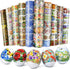 Pack 10 70 Thermo Heat Shrink Sleeves - Easter Egg Decorating Kit - Ukrainian Pysanky Supplies - Decorative Egg Wraps
