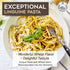8.8 oz (Pack 2) Morelli Organic Lemon Pepper Linguine Pasta with Wheat Germ, Imported from Italy, Naturally Flavored
