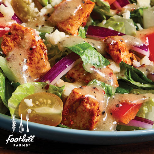 1 25 oz Packet Foothill Farms Caesar Dressing & Seasoning Mix, Make Classic Caesar Salad Dressing, Top Sandwiches, Mix