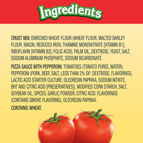 31.85 oz, 6 Pack Chef Boyardee Pepperoni Pizza Maker