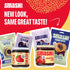 Packets 10 Smash Foods Blueberry Jam Squeeze | Single Serve | Natural, Keto & No Sugar Added | Vegan & Upcycled Fruit
