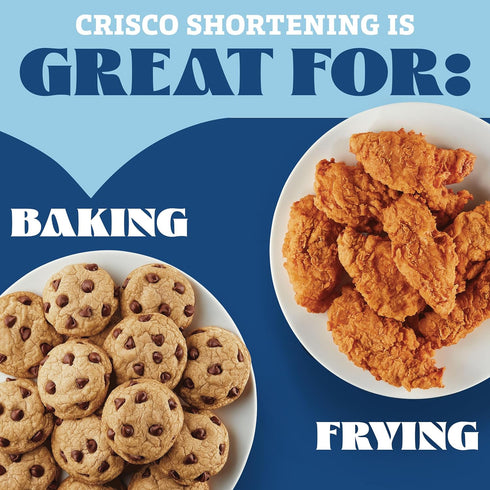 6 Crisco All-Vegetable Shortening, Pounds