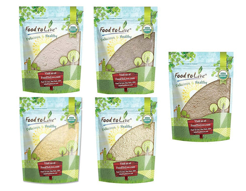 Organic Flour Gift Box - Barley, Buckwheat, Kamut & More