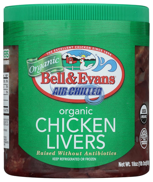 Bell & Evans , Chicken Offal Liver Organic, 18 oz