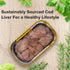 4.27oz/ 121g (Pack 3) Riga Gold Cod Liver in Own Oil From Iceland
