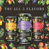 Bonsai 12 oz 8 pack Blackberry Lime Sweetened Sparkling Water, fl cans