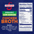 100% 32 oz (Pack 6) Swanson Natural Low Sodium Organic Chicken Broth, Carton
