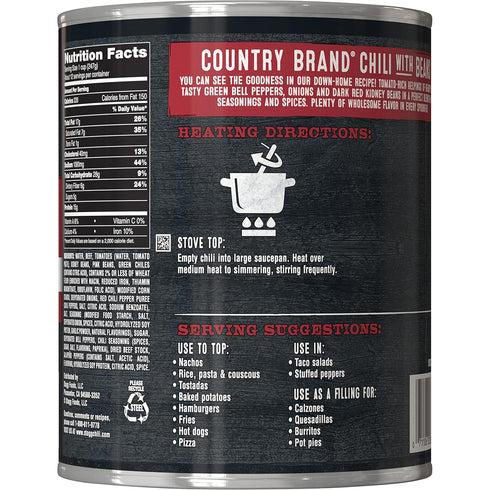 STAGG Country 108 Chili with Beans, Ounce