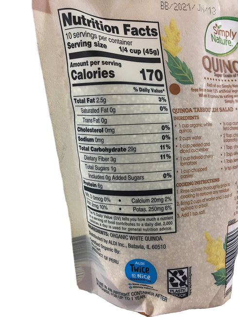 Simply Nature Organic Non-GMO Quinoa by - Healthy Pantry Staple