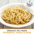 17.6oz (500g) Pack 1 Morelli Pici Pasta di Toscana - Italian Gourmet Organic Pici Noodles - Thick Organic Pasta Nests
