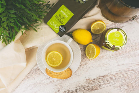 Hands on Earth Organic Lemon Verbena Tea - 2x10g (0.35 oz) - Loose Leaves for 48 Cups