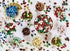 Sconza Pack 3 (4.5 Chocolate Candy Cane Almonds | Roasted Almonds with Peppermint Candy Crunch | of Ounce Each)