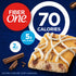 70 Pack, 12 10.6 oz (Pack 4) Fiber One Calorie Soft-Baked Bars, Cinnamon Coffee Cake, Value Bars