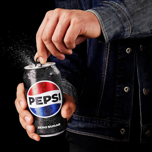 7.5 packs 10) (Packaging Pepsi Zero Sugar Soda, Ounce Mini Cans, (Two of May Vary)